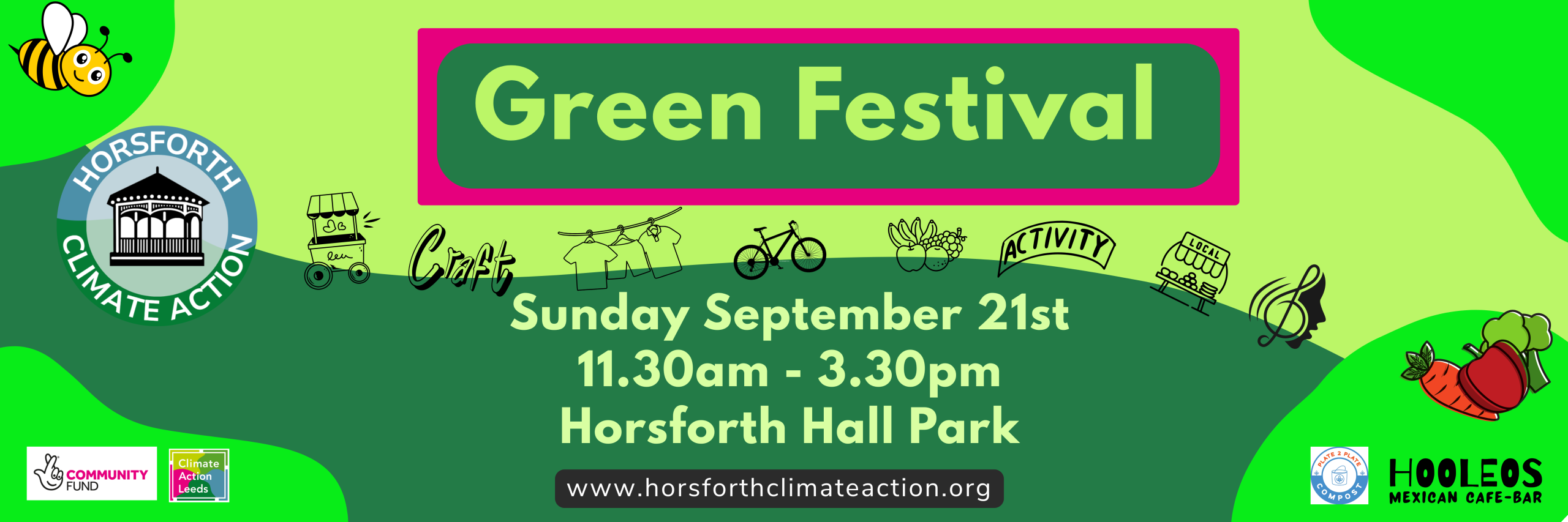 HCA Logo - Square (4) Horsforth Climate Action Green Festival<br />
Sunday 21st September 11:30-3:30